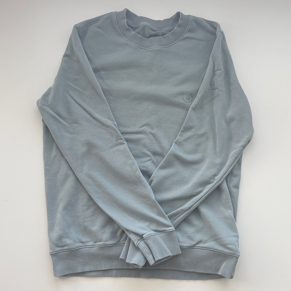 Vuori Men's Light Blue Crewneck Sweater